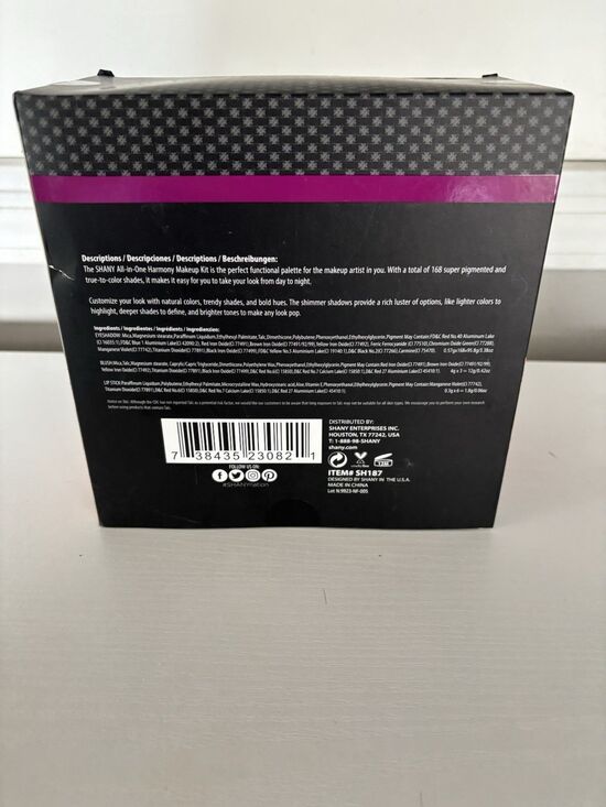 SHANY Harmony Makeup Set Kit - Ultimate Color Combination -Eyeshadow, Blush, Lip - Picture 3 of 3